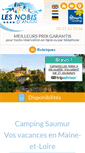 Mobile Screenshot of campinglesnobis.com